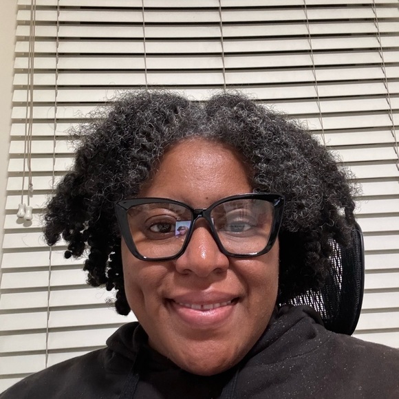 Bold Black Rectangular Frame Glasses - Picture 6 of 6